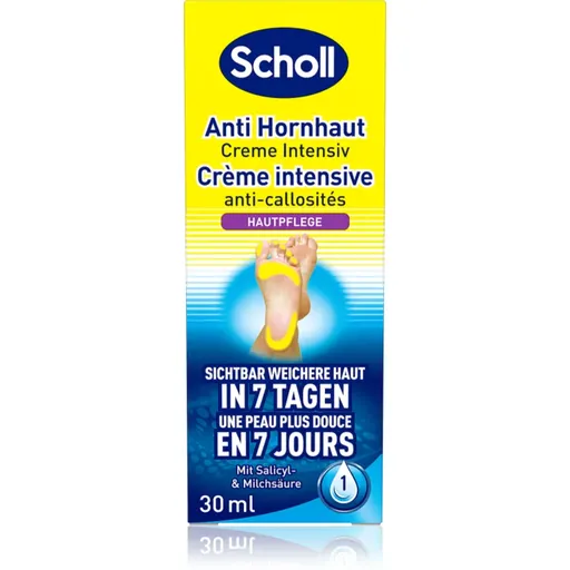 Scholl Foot Cream Hard Skin crema de noapte pentru inmuierea pielii intarite 30 ml
