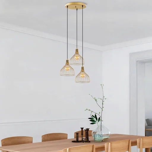 Lustra, Opviq, 942FLG1413, Auriu