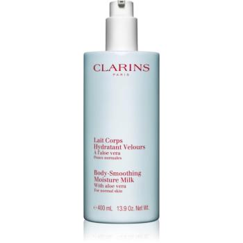 Clarins Body-Smoothing Moisture Milk with Aloe Vera loțiune de corp hidratantă cu aloe vera 400 ml