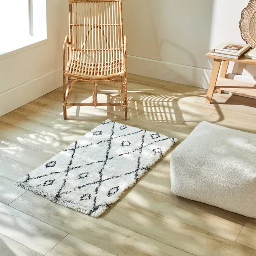 Covor de bumbac în stil berber