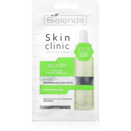 Bielenda Skin Clinic Professional Collagen masca nutritiva raparatoare pentru noapte 8 g