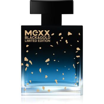 Mexx Black & Gold Limited Edition Eau de Toilette pentru bărbați 50 ml