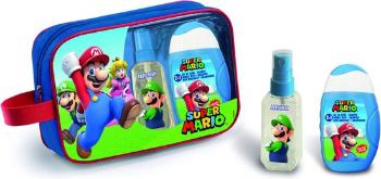 EP Line Super Mario - spray de corp 90 ml + spumă de baie și șampon 2 în 1 110 ml + geantă cosmetică