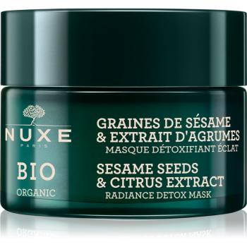 Nuxe Bio Organic mască detoxifiantă pentru o piele mai luminoasa 50 ml