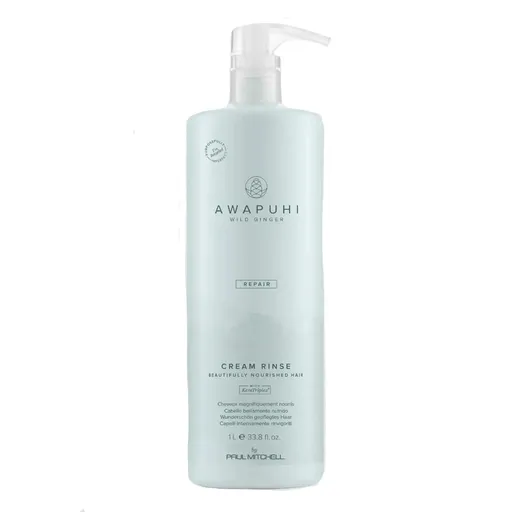 Paul Mitchell Cremă restauratoare pentru păr Awapuhi Wild Ginger Repair (Keratin Cream Rinse) 1000 ml
