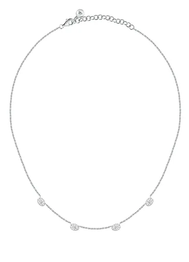 Morellato Colier elegant din argint cu pietre de zircon cubic Pave` SAZB01