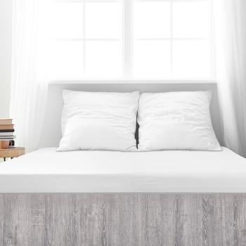 Cearșaf de pat 4Home Premium jersey alb , 90 x 200 cm, alb, 90 x 200 cm