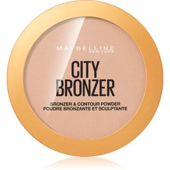 Maybelline City Bronzer bronzer și pudră pentru contur culoare 250 Medium Warm 8 g