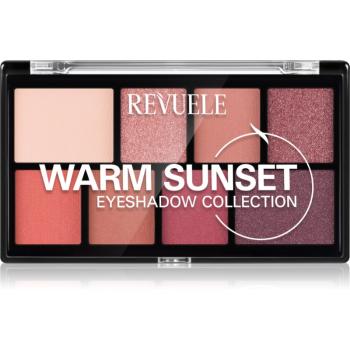 Revuele Eyeshadow Collection paleta farduri de ochi culoare Warm Sunset 15 g