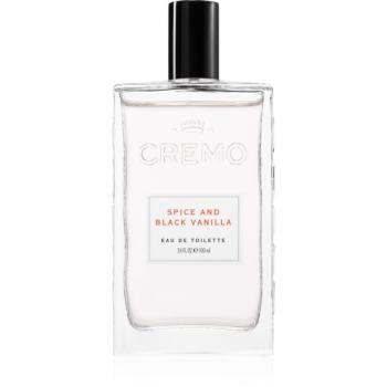Cremo Spice & Black Vanilla Spray Cologne eau de cologne pentru bărbați 100 ml