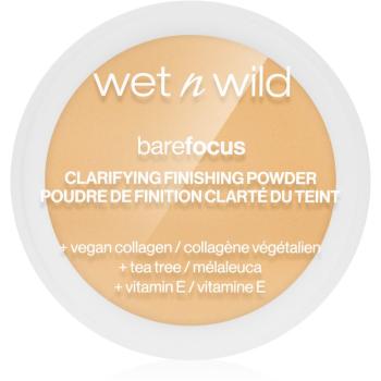 Wet n Wild Bare Focus Clarifying Finishing Powder pudra matuire culoare Light/Medium 6 g