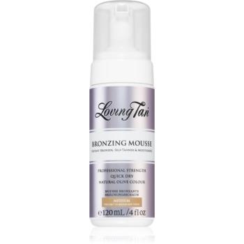 Loving Tan Bronzing Mousse spuma autobronzanta culoare Medium 120 ml