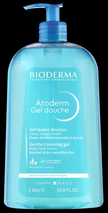 Bioderma Gel de duș hrănitor pentru piele uscată Atoderm (Gentle Shower Gel) 1000 ml