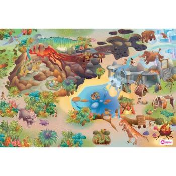 Covor pentru copii Domarex Little Hippo Dinosaurs , 75 x 112 cm