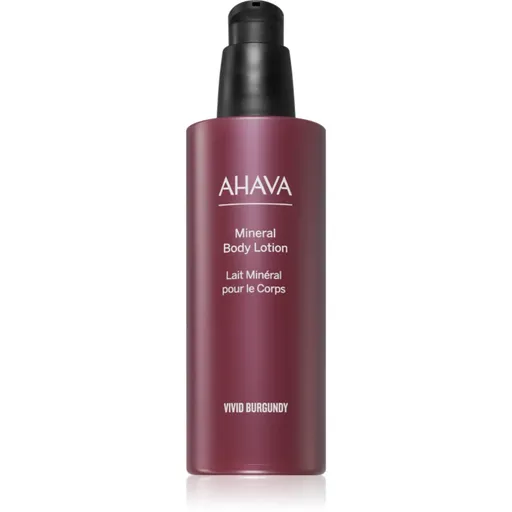 AHAVA Vivid Burgundy loțiune de corp hidratantă cu minerale din Marea Moartă 250 ml