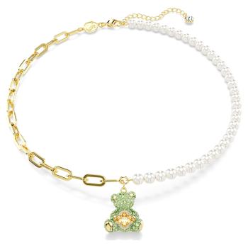 Swarovski Colier drăguț placat cu aur cu perle Swarovski Teddy 5669162