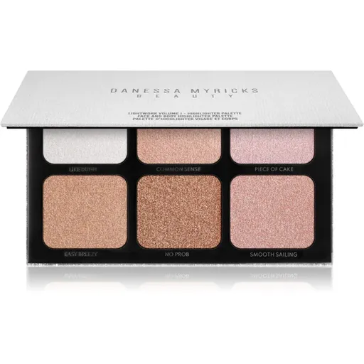 Danessa Myricks Beauty Lightwork paleta pentru fata multifunctionala faciale culoare I 6x8 g