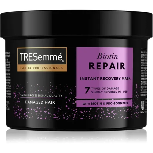 TRESemmé Biotin + Repair 7 masca pentru regenerare pentru păr 440 ml