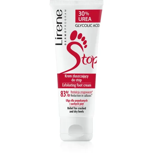 Lirene Podology Foot Care crema exfolianta blanda. pentru picioare 75 ml
