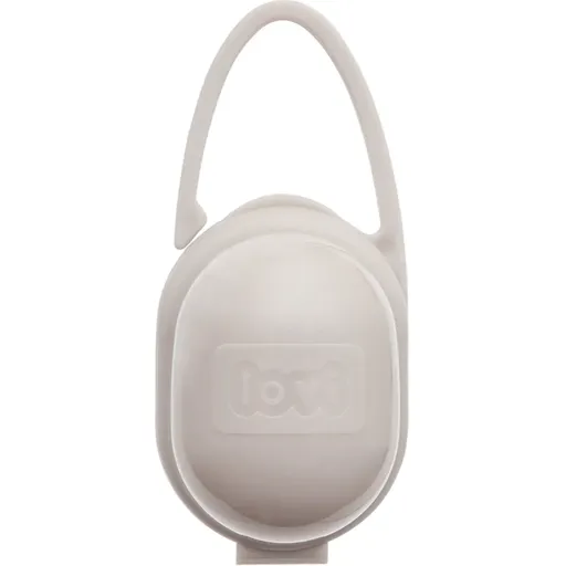 LOVI Dummy Case 0+ m cutie pentru suzetă culoare Beige 1 buc