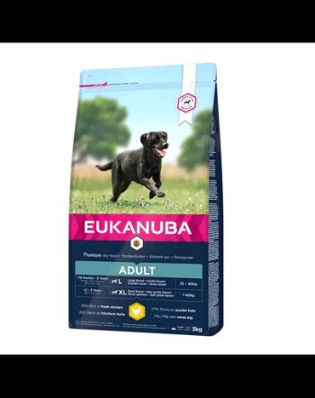 EUKANUBA Adult Large Breeds Chicken Hrana uscata pentru caini adulti de talie mare, cu pui 18 kg