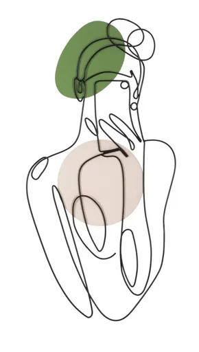 Mauro Ferretti  Panou De Perete Culoare Doamna cm 40X1,3X80 | Aosom Romania