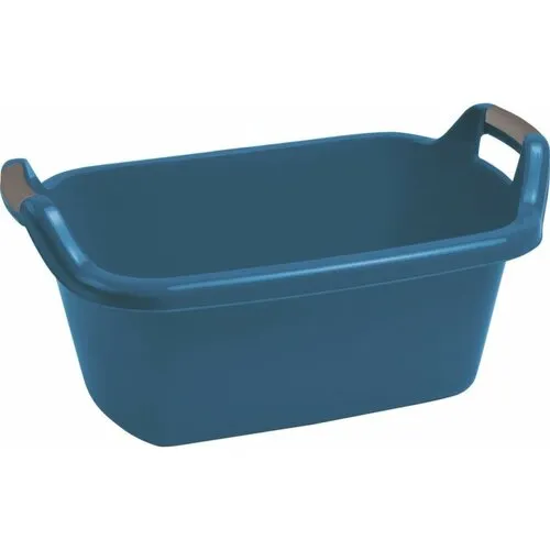 Lighean Curver cu mânere 35 L,  albastru, albastru