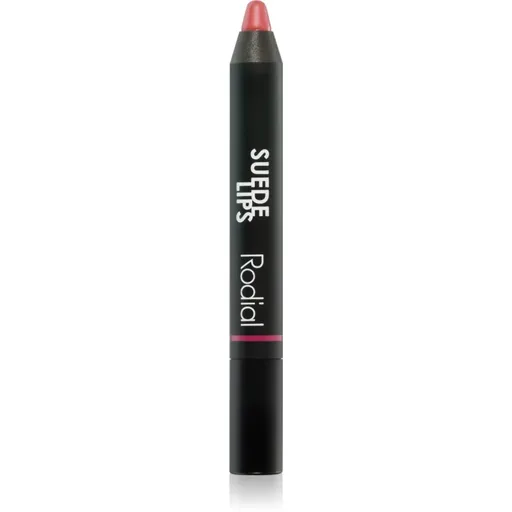 Rodial Suede Lips ruj mat in creion culoare Black Berry 2,4 g