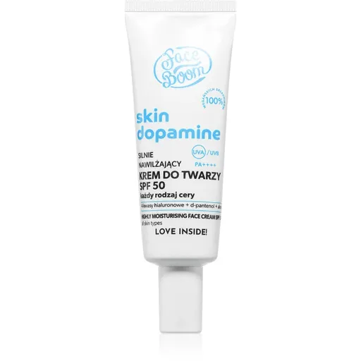 BodyBoom Skin Dopamine cremă hidratantă SPF 50 40 ml