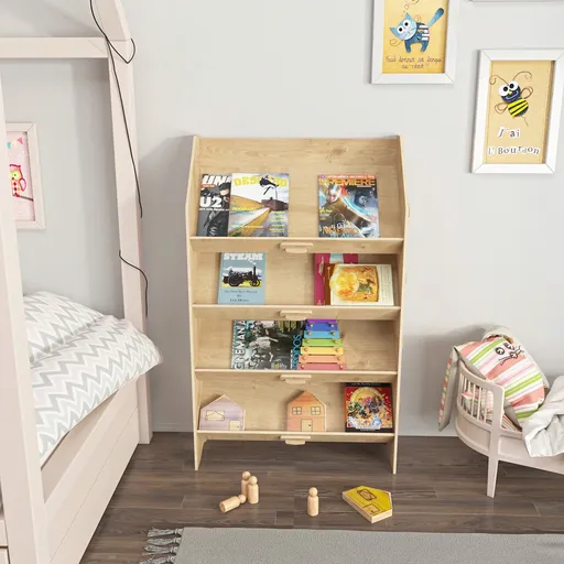 Corp biblioteca, Hanah Home, Aros, 61.5x100x28.4 cm, Stejar