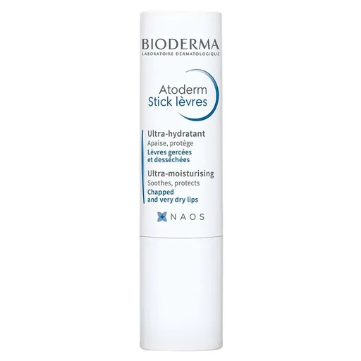 Bioderma Stick pentru buze uscate și crăpate Atoderm (Stick) 4 g