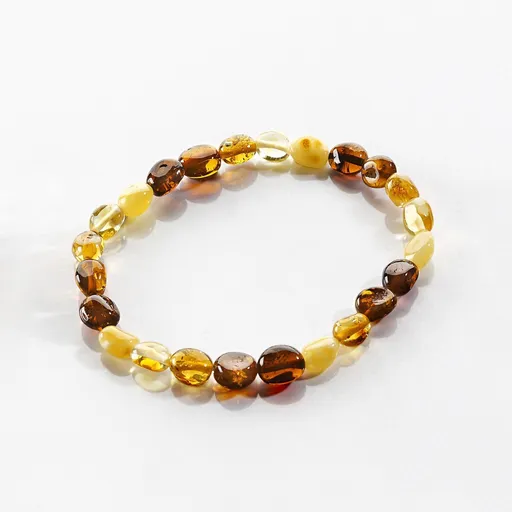 Brățară elastică din chihlimbar