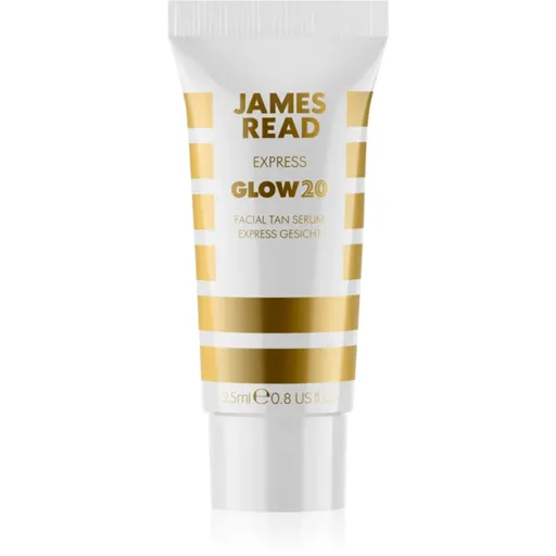 James Read GLOW20 Facial Tanning Serum ser autobronzant pentru fata 25 ml