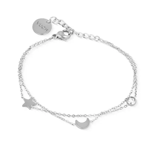 Vuch Brățară la modă din oțel Infinity Silver