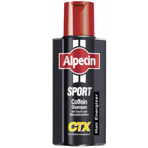 Alpecin Șampon cu cafeina împotriva căderii părului Sport CTX (Energizer Kofein Shampoo) 250 ml