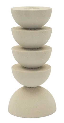 Mauro Ferretti Suport Pentru Lumanare Dune Pix Cm Ø 10X19 | Aosom Romania