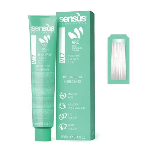 Vopsea de Par Permanenta Sensus MC2 Pure, 100 ml