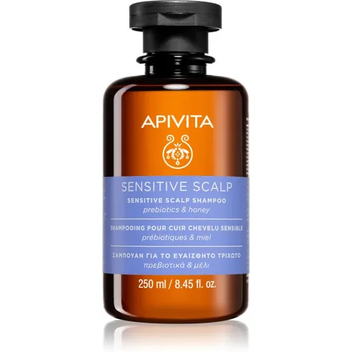 Apivita Sensitive Scalp Shampoo Șampon pentru scalp sensibil și iritat fără sulfat 250 ml