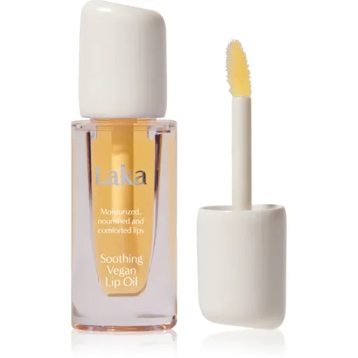 Laka Soothing Vegan Lip Oil ulei pentru buze cu efect calmant culoare Nourishing Yellow 4.5 ml