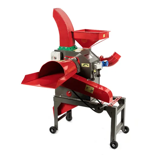 Tocator furaje, moara cereale, 400-24 cu turbina, motor 4 KW, 230V, cereale 1000 Kg/h, furaje 500 Kg/h