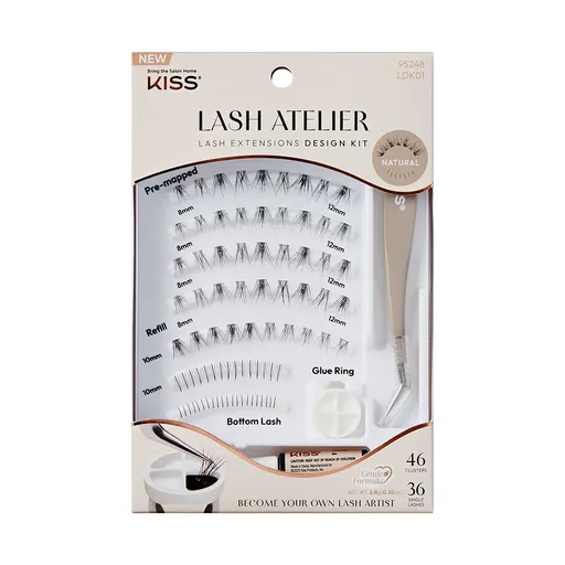 KISS Set de gene false Lash Atelier Design 01