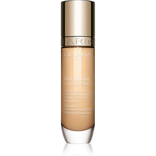 Clarins Skin Illusion Hydrating Foundation fond de ten cu acoperire ridicată culoare 101W 30 ml