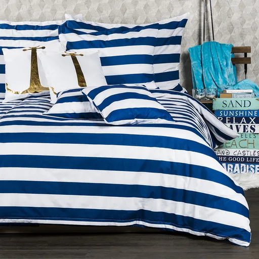 Lenjerie de pat din bumbac 4Home Navy, 140 x 200cm, 70 x 90 cm, 140 x 200 cm, 70 x 90 cm