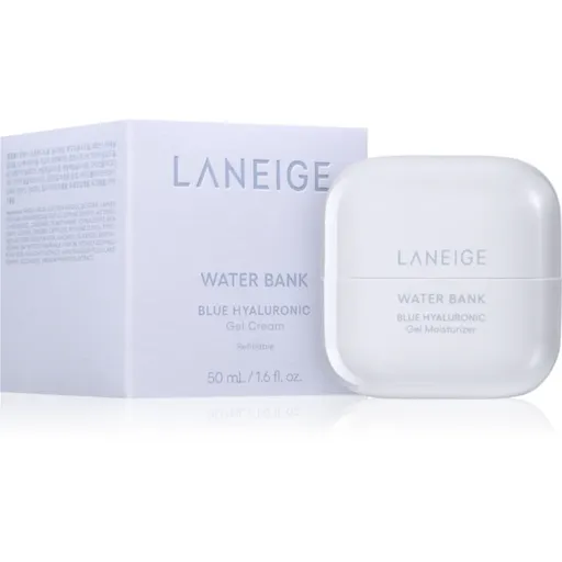 LANEIGE Water Bank Blue Hyaluronic Gel Cream Refillable crema gel pentru hidratare. pentru ten gras și mixt reîncărcabil 50 ml