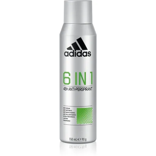 Adidas 6 in 1 antiperspirant pentru bărbați 150 ml
