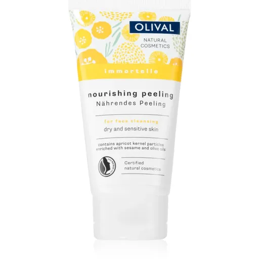 Olival Immortelle Nourishing Peeling peeling delicat pentru piele uscata si sensibila 75 ml