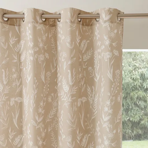 Perdele cu imprimeu floral Alessia