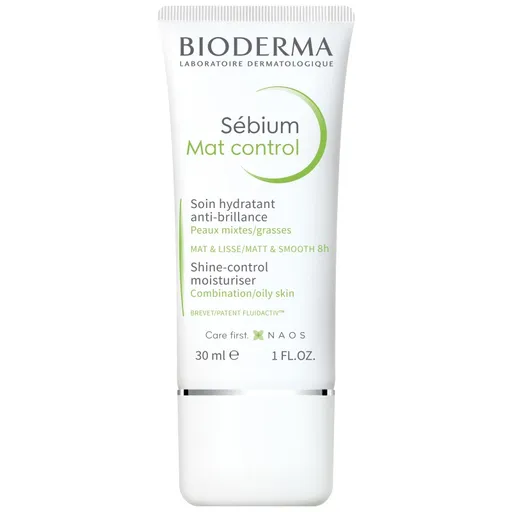 Bioderma Cremă hidratantă matifiantă pentru piele Sebium Mat Control (Shine-Control Moisturiser) 30 ml