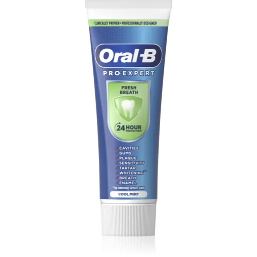 Oral-B Pro-Expert Fresh Breath pasta de dinti pentru respiratie proaspata Cool Mint 75 ml