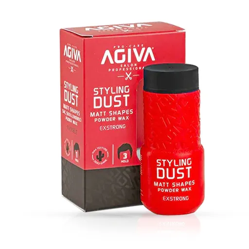 Pudra de volum - AGIVA - Extra Strong Red - 20 gr